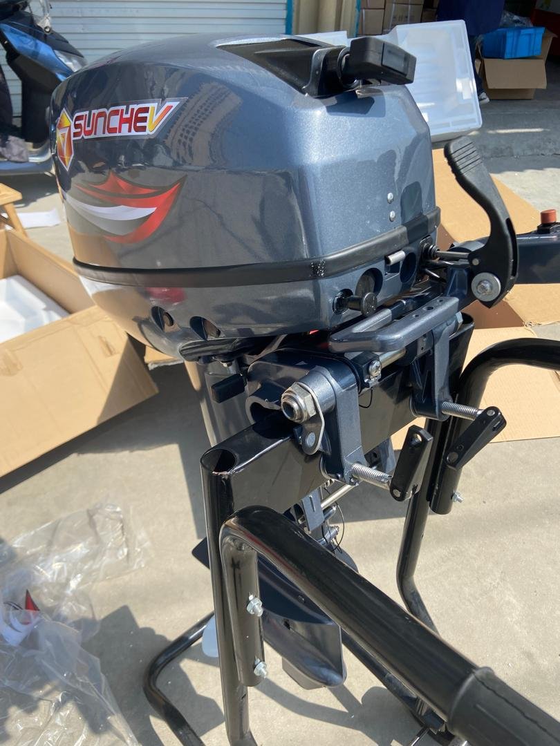SUNCHEV Marine Engine Boat Engine Boat Motor for Enduro Yamaha Outboard Motor Outboard Engine 15HP 2 Stroke 6B4 Short Shaft