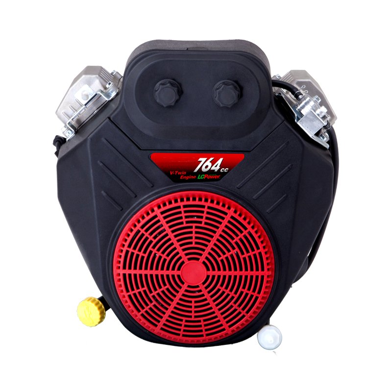 764CC Twin Cylinder 25HP Power 4-Stroke Diesel Engine Vertical Shaft Gasoline for Boat Machinery FP2P80F Model Air Cooled