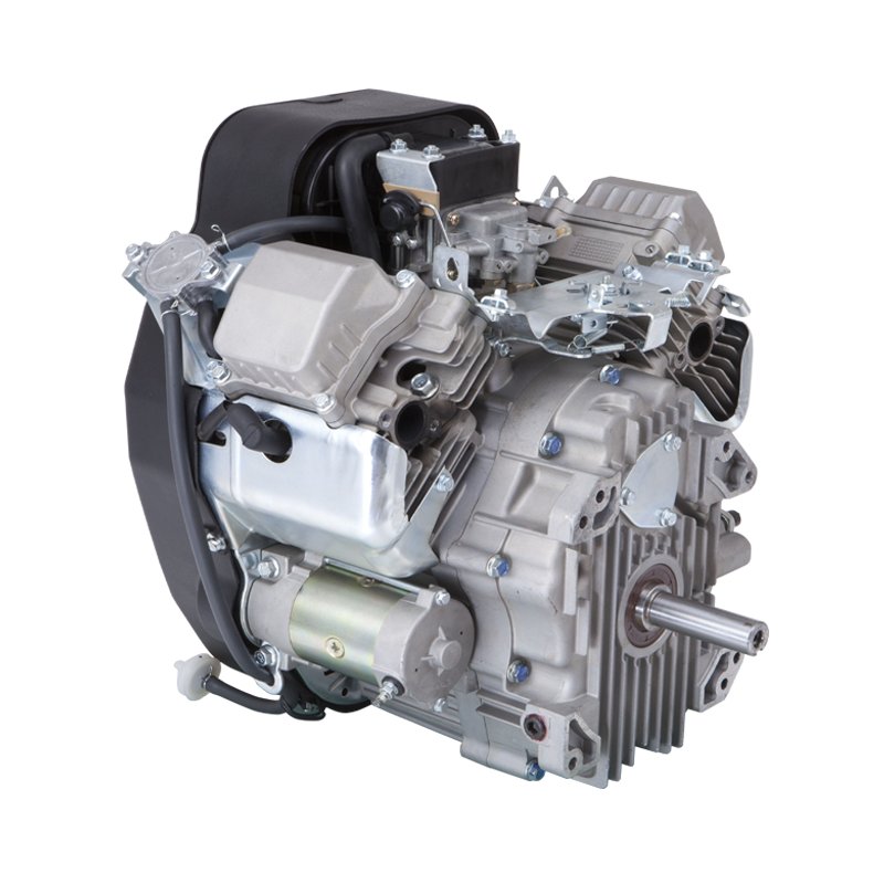 764CC Twin Cylinder 25HP Power 4-Stroke Diesel Engine Vertical Shaft Gasoline for Boat Machinery FP2P80F Model Air Cooled