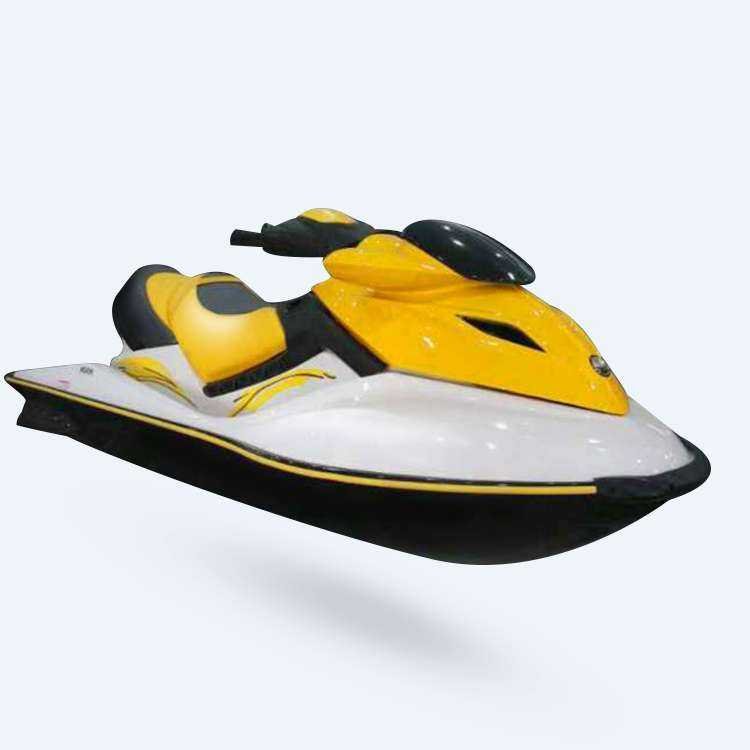Jet Ski 3-Person Wave Boat with 4 Stroke Engine Fiberglass Motorboat 1400cc Capacity