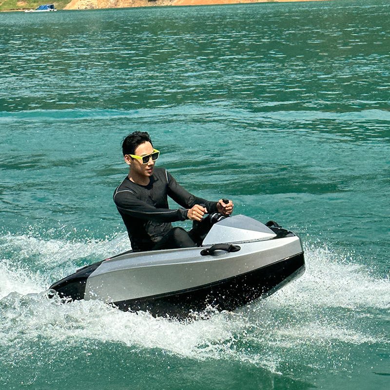 Gas Engine Powered Motorized Karting Boat