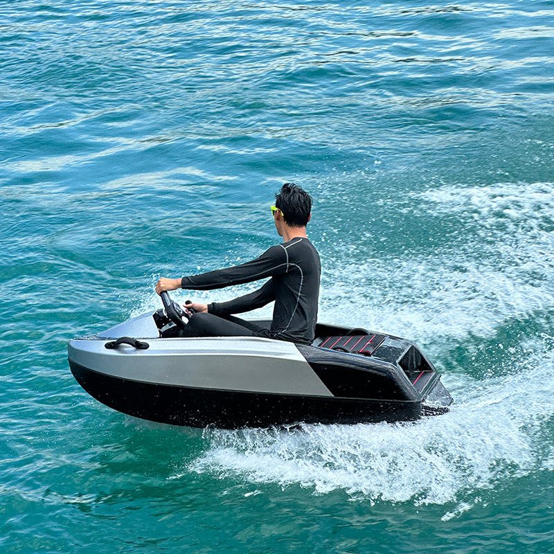 Gas Engine Powered Motorized Karting Boat