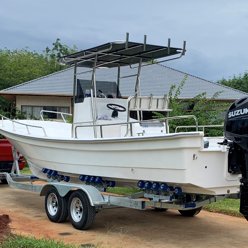 Hot Sales Factory Supply 5m-7.6m Panga Boats With Outboard Engine Fishing Boats