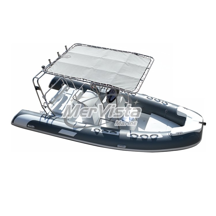 New Products Outboard Engine Fiberglass Speed Boat Sport Rib Boat 520