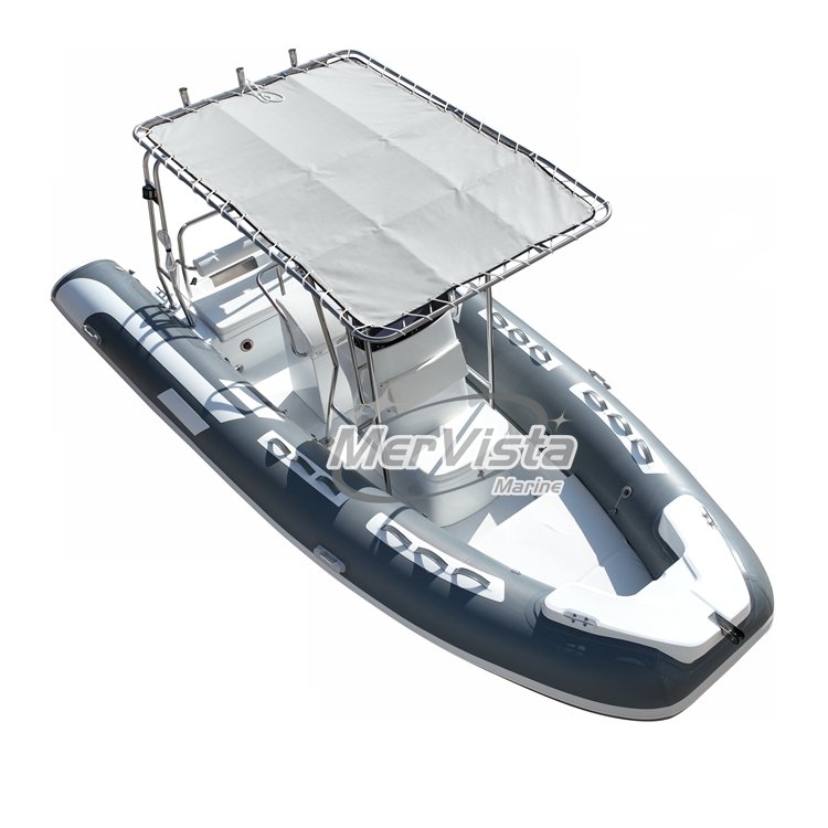 New Products Outboard Engine Fiberglass Speed Boat Sport Rib Boat 520