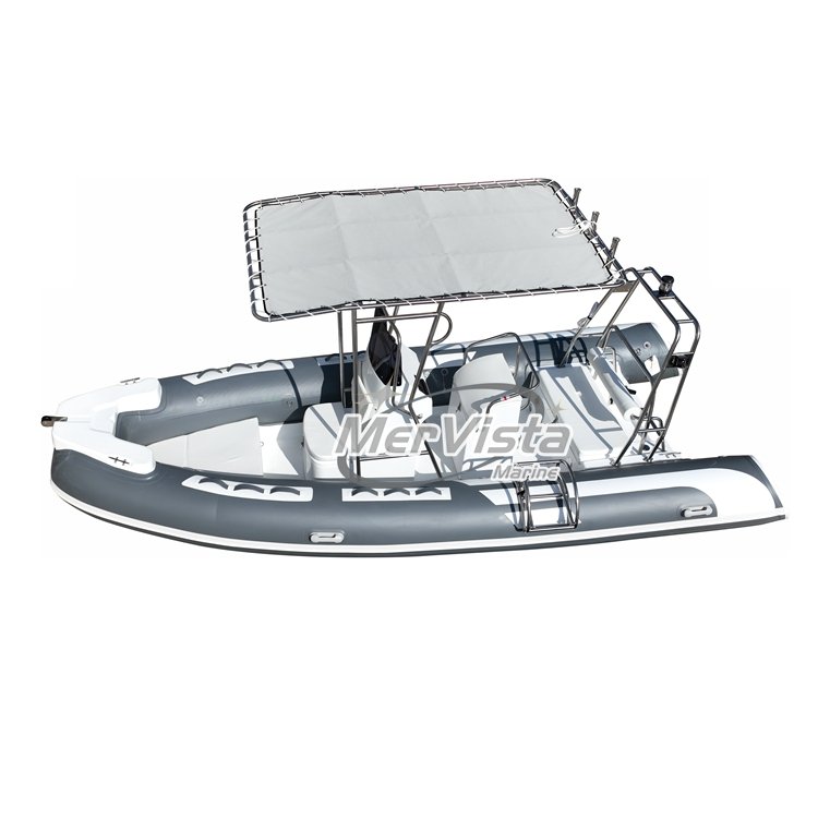 New Products Outboard Engine Fiberglass Speed Boat Sport Rib Boat 520