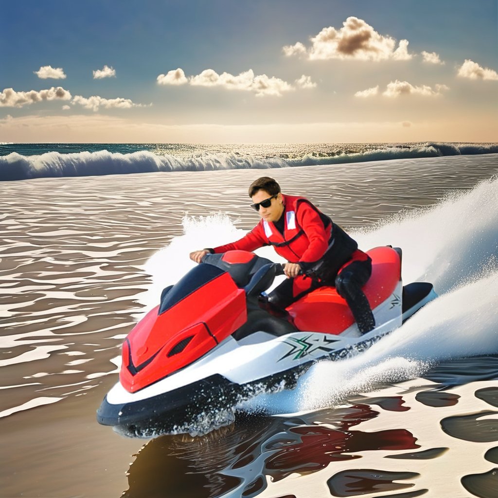 EPA Certified Brand New Sea Doo Spark Jet Ski High Quality Fiberglass Aluminium Motor Boat 4 Stroke Engine Competitive Price
