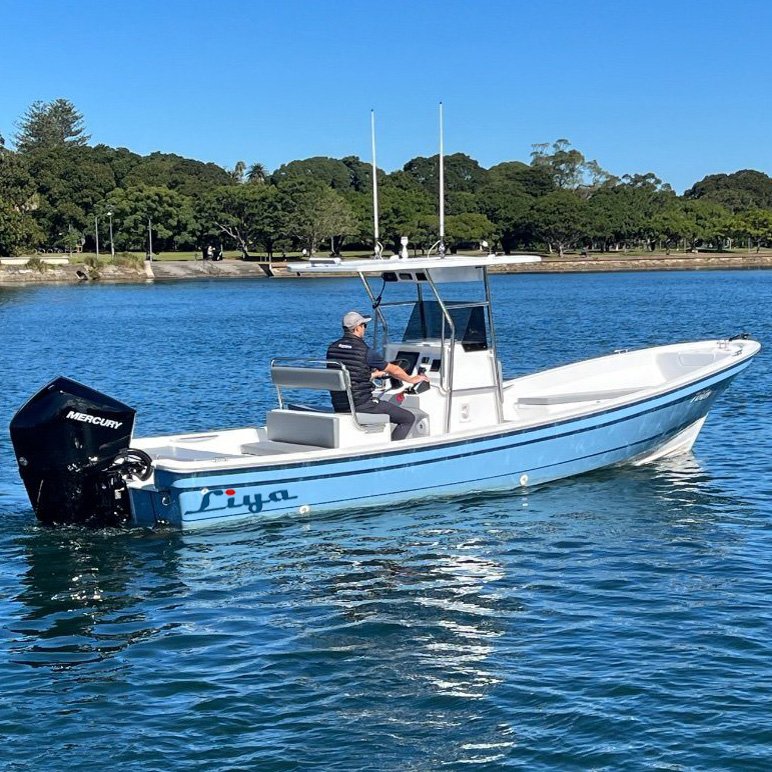 Liya 5m to 7.6m Double Hull Fiberglass Yamaha Panga Fishing and Work Boat Without Engine
