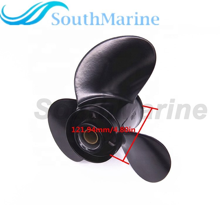 Boat Engine Aluminum Alloy Propeller 10 1/4x11 K for Suzuki Johnson Evinrude OMC 25HP 30HP Outboard Motor