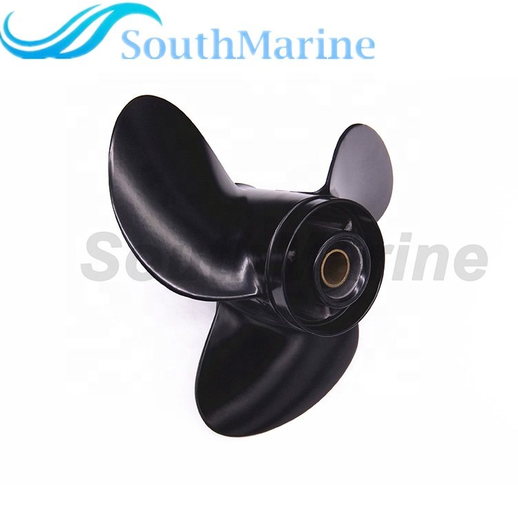 Boat Engine Aluminum Alloy Propeller 10 1/4x11 K for Suzuki Johnson Evinrude OMC 25HP 30HP Outboard Motor
