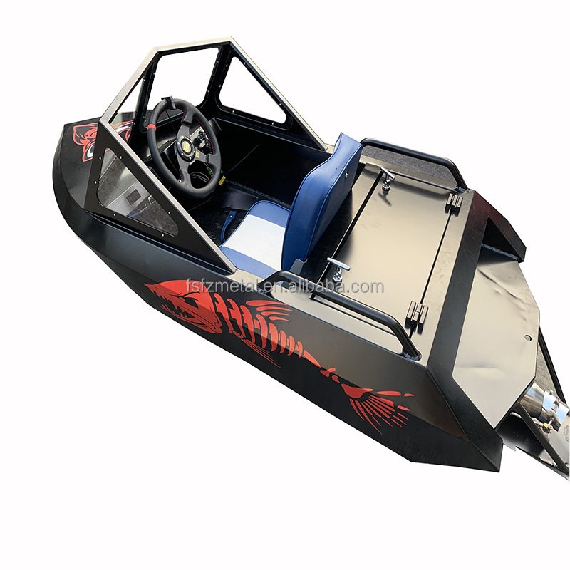 KMB Electric Speed Boat with Inboard Engine Mini Jet Ski Powered by River Cool Design & Aluminum Hull