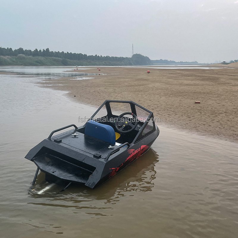 KMB Electric Speed Boat with Inboard Engine Mini Jet Ski Powered by River Cool Design & Aluminum Hull