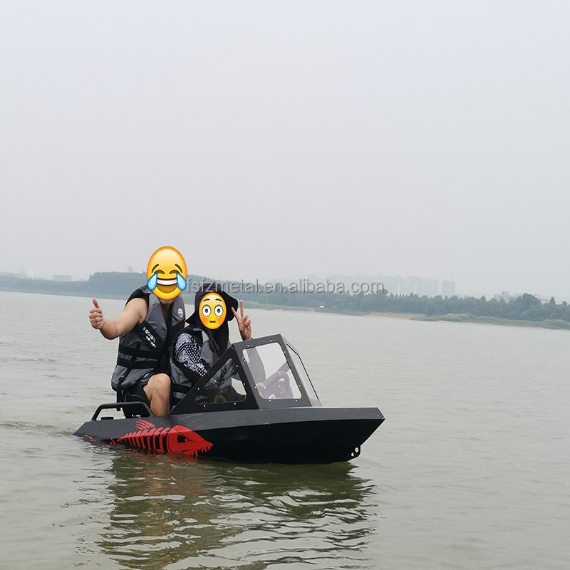 KMB Electric Speed Boat with Inboard Engine Mini Jet Ski Powered by River Cool Design & Aluminum Hull