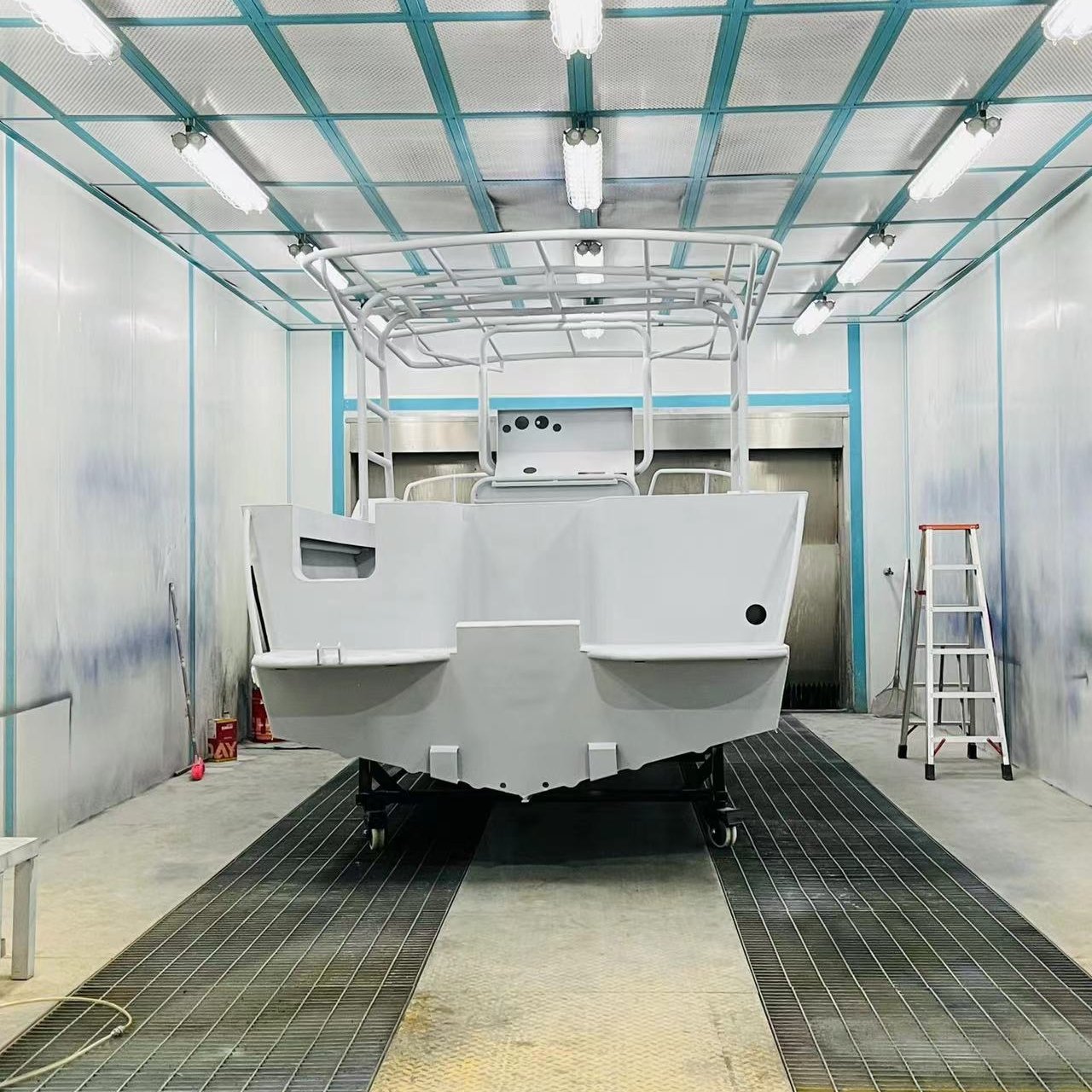 2023 Kinocean Luxury Design Aluminum Yacht Cabin Boat Fishing Vessel for Commercial