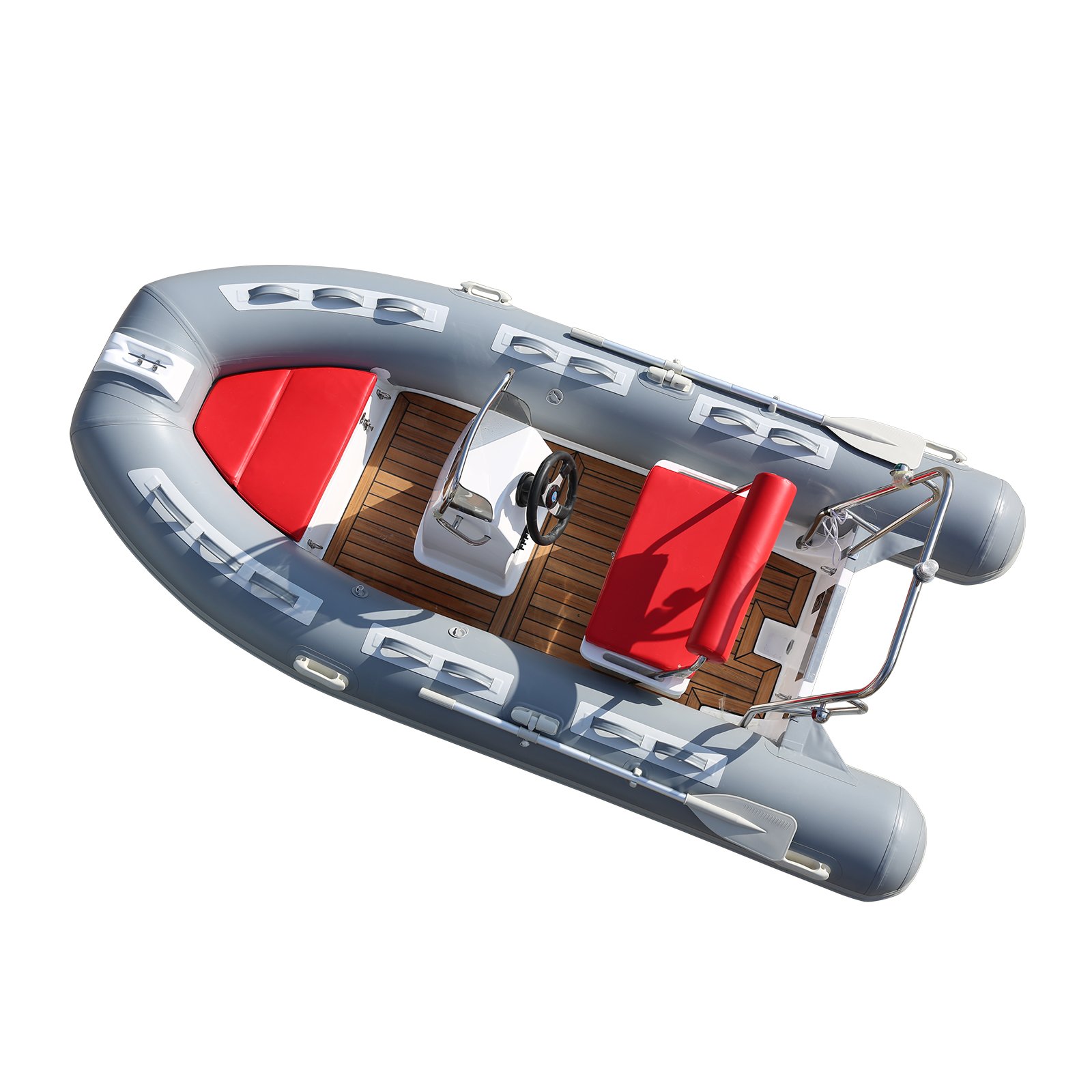 CE RIB36000000 Electric Outboard Engine Powerful 1.2mm Thickness PVC Inflatable Boat for Fishing and Family Entertainment