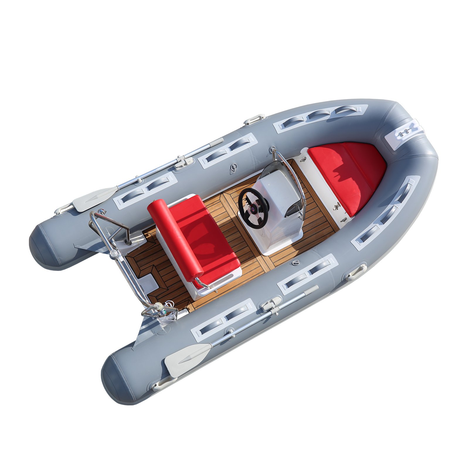 CE RIB36000000 Electric Outboard Engine Powerful 1.2mm Thickness PVC Inflatable Boat for Fishing and Family Entertainment