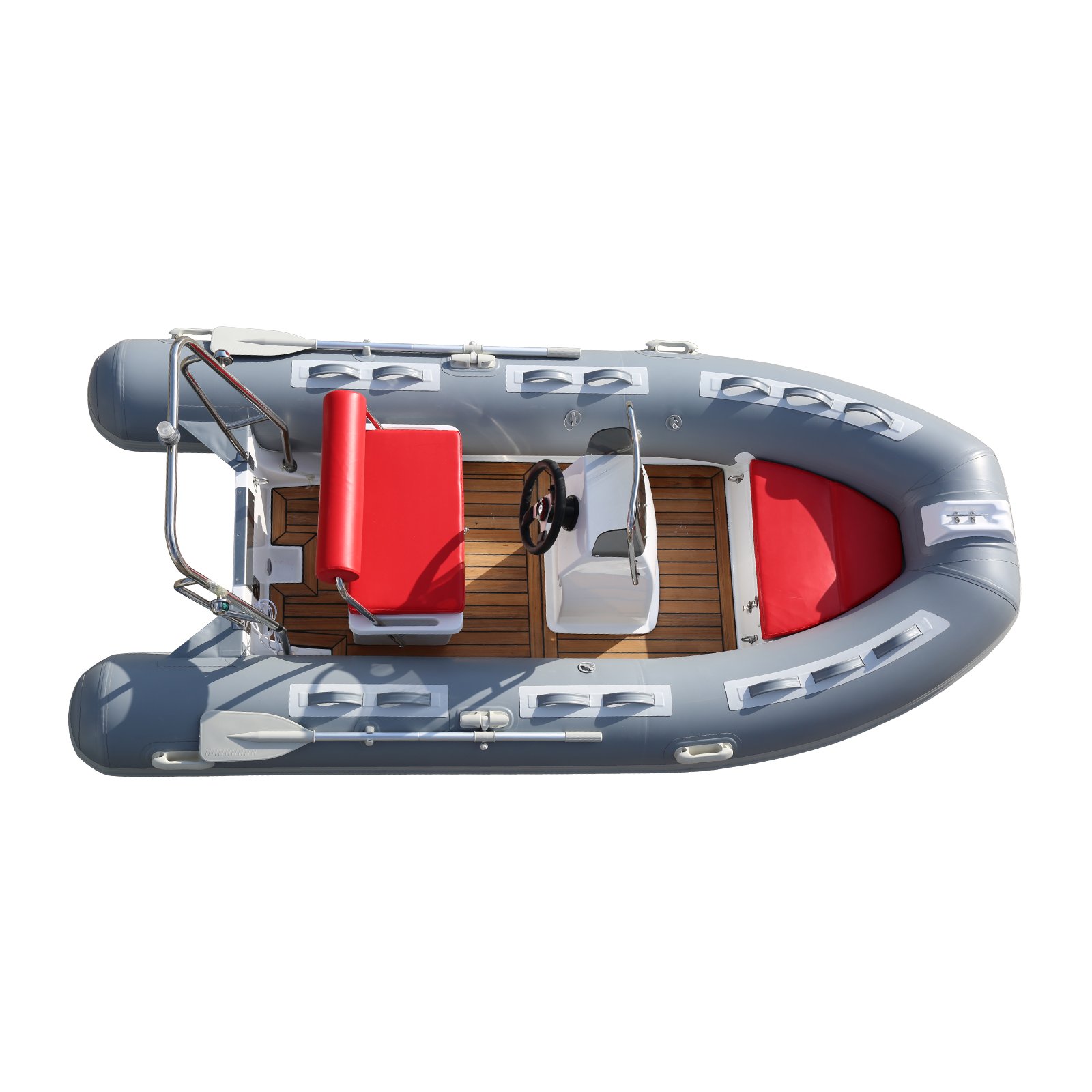 CE RIB36000000 Electric Outboard Engine Powerful 1.2mm Thickness PVC Inflatable Boat for Fishing and Family Entertainment
