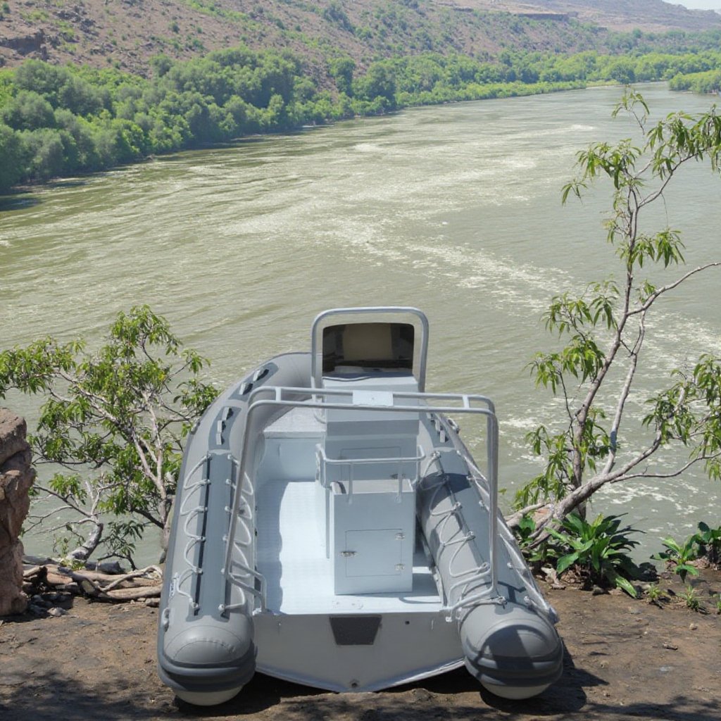 Center Console Aluminum Hull RIB Inflatable Dinghy Outboard Engine Type Rowing Boat for Sale