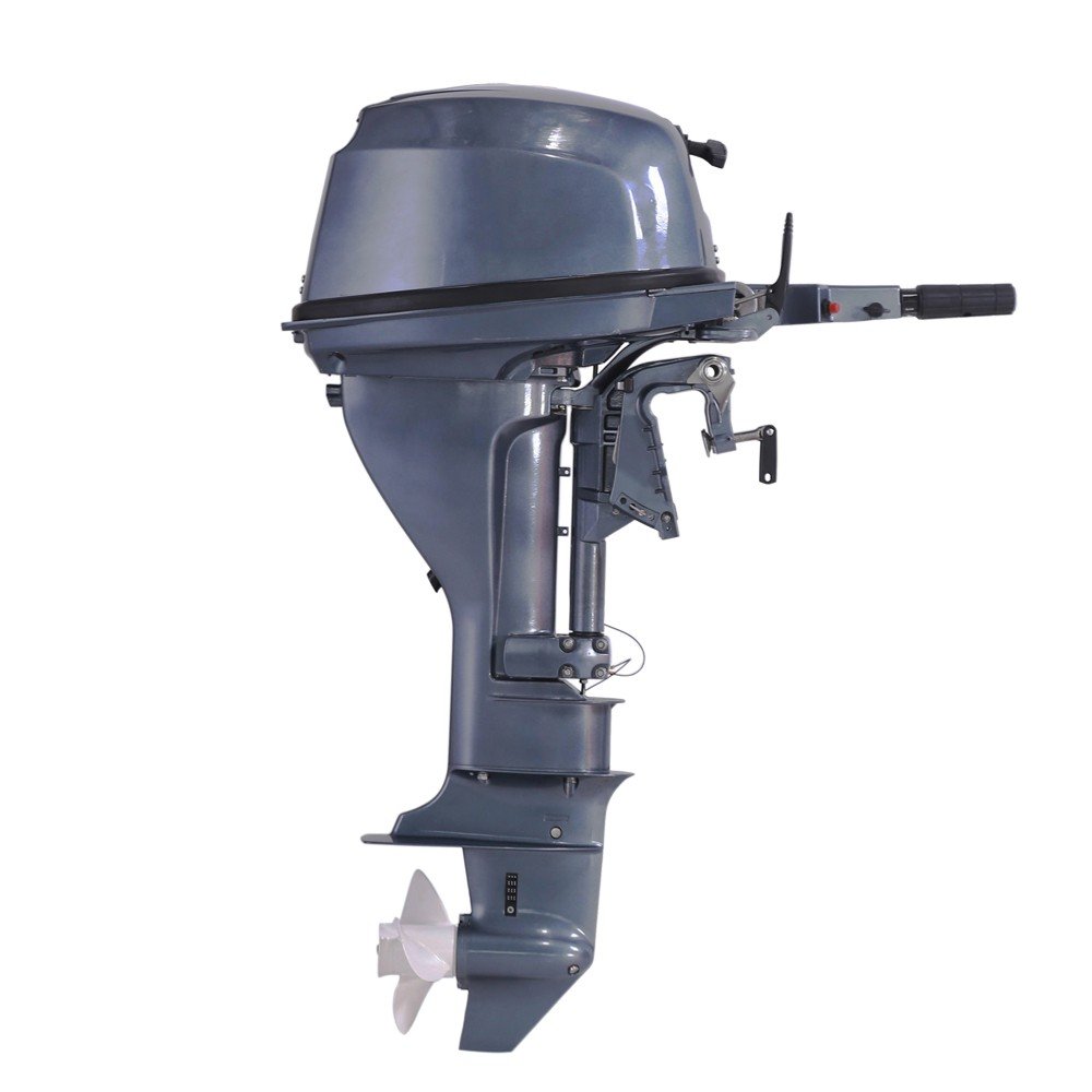 9.9 Horsepower Water Cooling 4 Stroke Boat Motor in Long Shaft and Short Shaft with extra 24 L Fuel tank