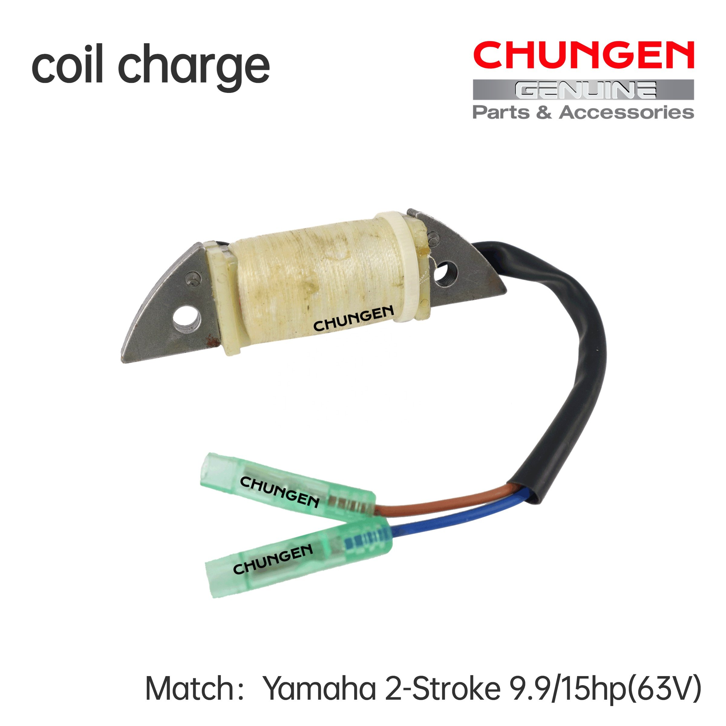 63V-85520-00 for Yamaha Outboard Engine 2-Stroke 9.9/15HP 63V Charge Coil Boat Motor Parts
