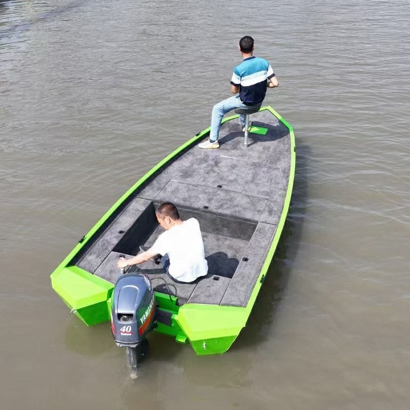 HOT SALE Small Lure Boat Bass Boat 4.8M 40hp 2022 New Fashion With YAMAHA Outboard Engine