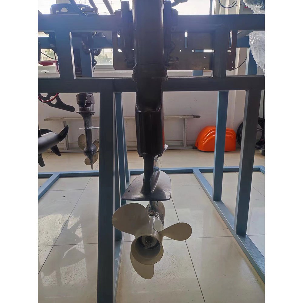 Durable 10HP 4-Stroke Air-Cooled Vertical Shaft Diesel Outboard Motor Electric Start New for Boat Engines