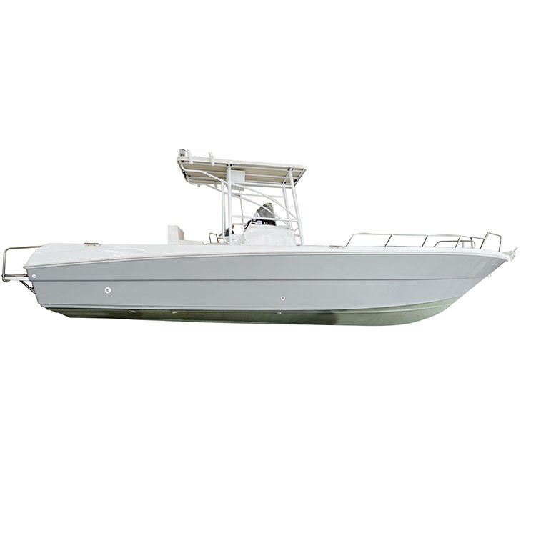 Mini Fast Speed Sea Used Fiberglass Hull Material Affordable Fishing Boat Luxury Yacht Made in China with Stern Drive Engine