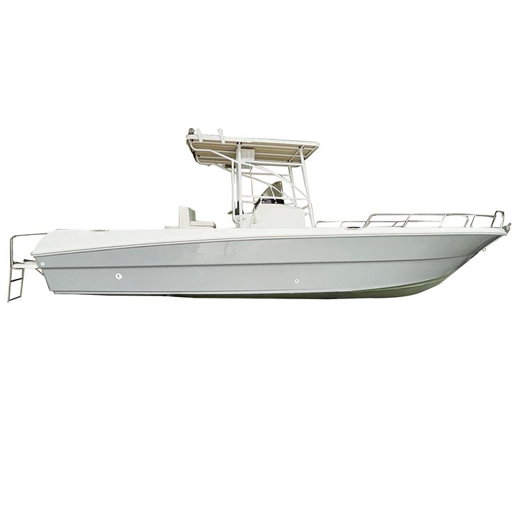 Mini Fast Speed Sea Used Fiberglass Hull Material Affordable Fishing Boat Luxury Yacht Made in China with Stern Drive Engine