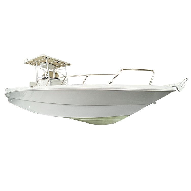 Mini Fast Speed Sea Used Fiberglass Hull Material Affordable Fishing Boat Luxury Yacht Made in China with Stern Drive Engine