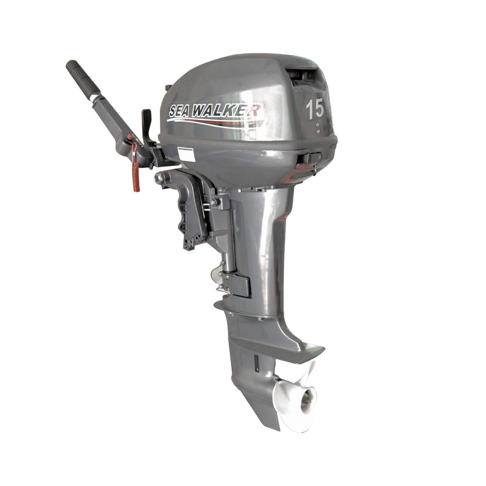 Xinxing Marine 2 Stroke 15 HP Tiller Control Motor CDI Ignition Water-Cooled System for Inflatable Boats and Yachts