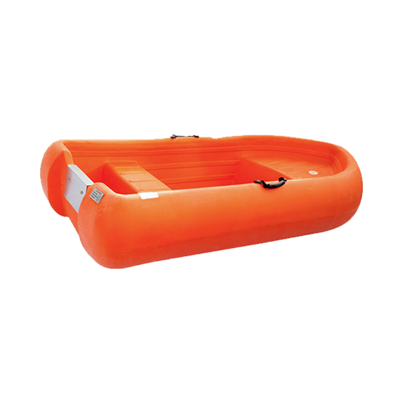 LANBO 230cm Rotomolded 3 Man Plastic Boat Fishing Boats Without Engine Density Pe Boat