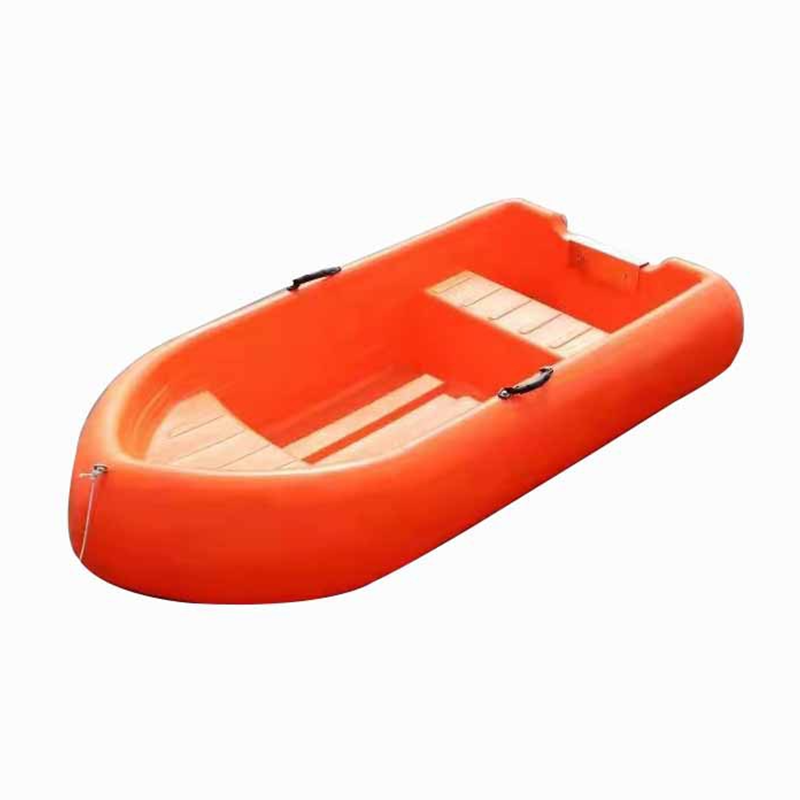 LANBO 230cm Rotomolded 3 Man Plastic Boat Fishing Boats Without Engine Density Pe Boat