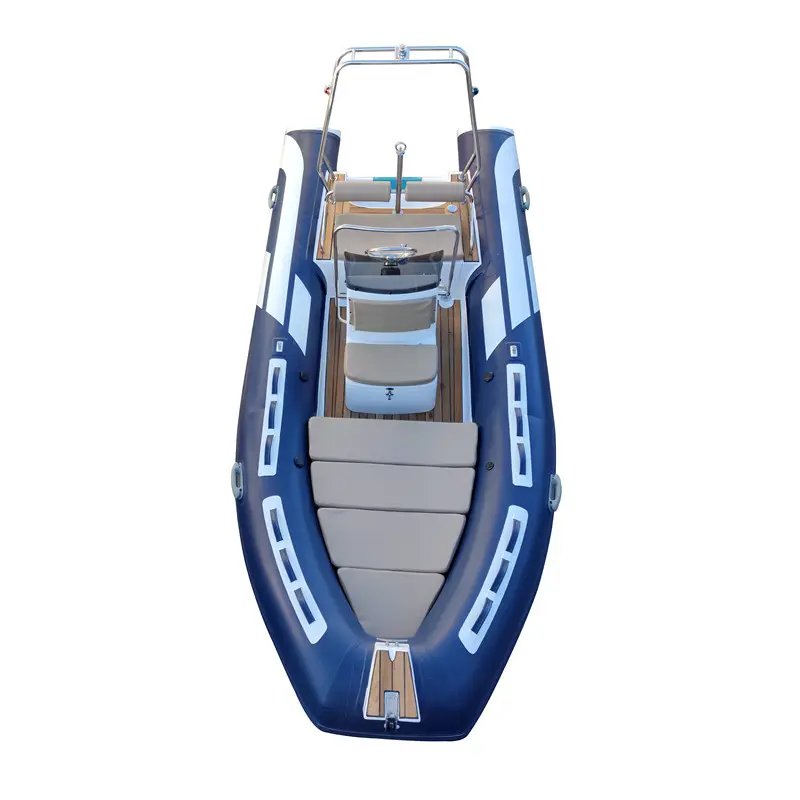 4.8m Deep V Hypalon RIB Inflatable Rigid Boat with Outboard Engine 16ft RIB Inflatable Boats
