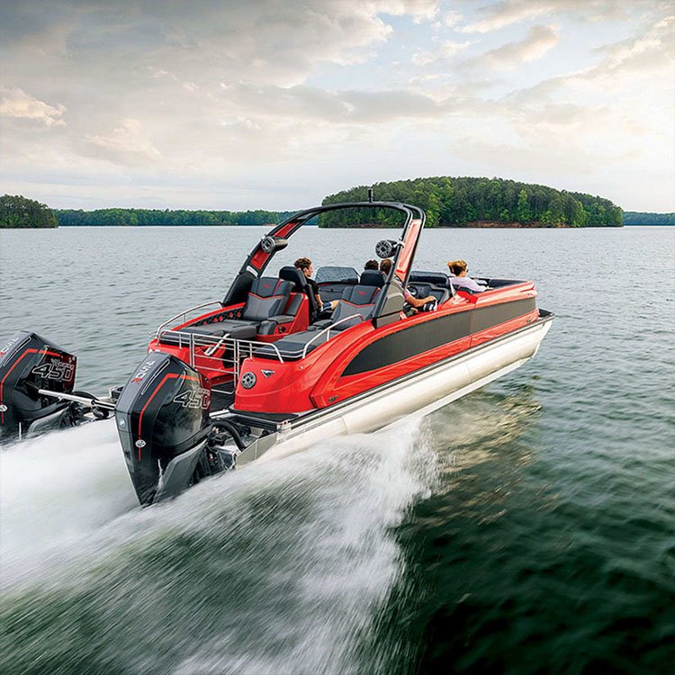 Quality Luxury Aluminum Pontoon Boat for Leisure Parties BBQ Fishing Outboard Engine Luxury Yacht for Sale