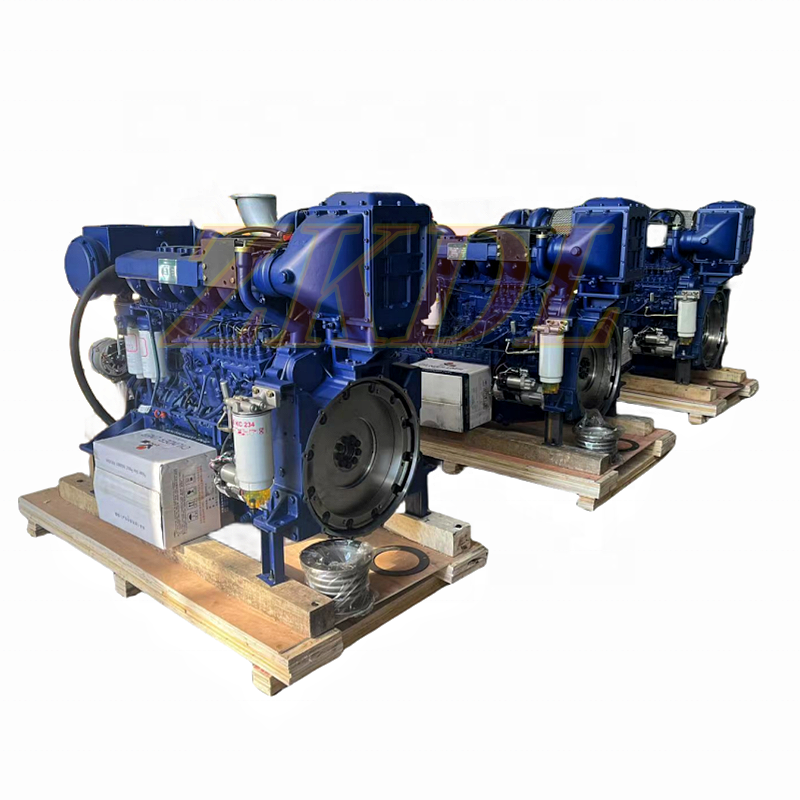 High Quality 6-Cylinder 500HP 1800rpm WP13C500-18 Marine Diesel Engine Factory Sales with Inboard Position