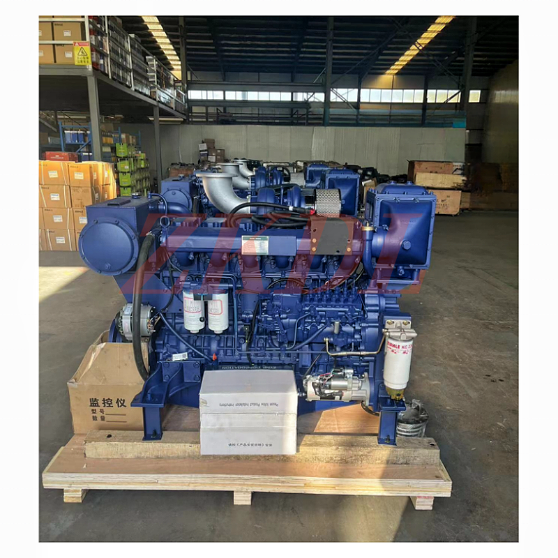 High Quality 6-Cylinder 500HP 1800rpm WP13C500-18 Marine Diesel Engine Factory Sales with Inboard Position