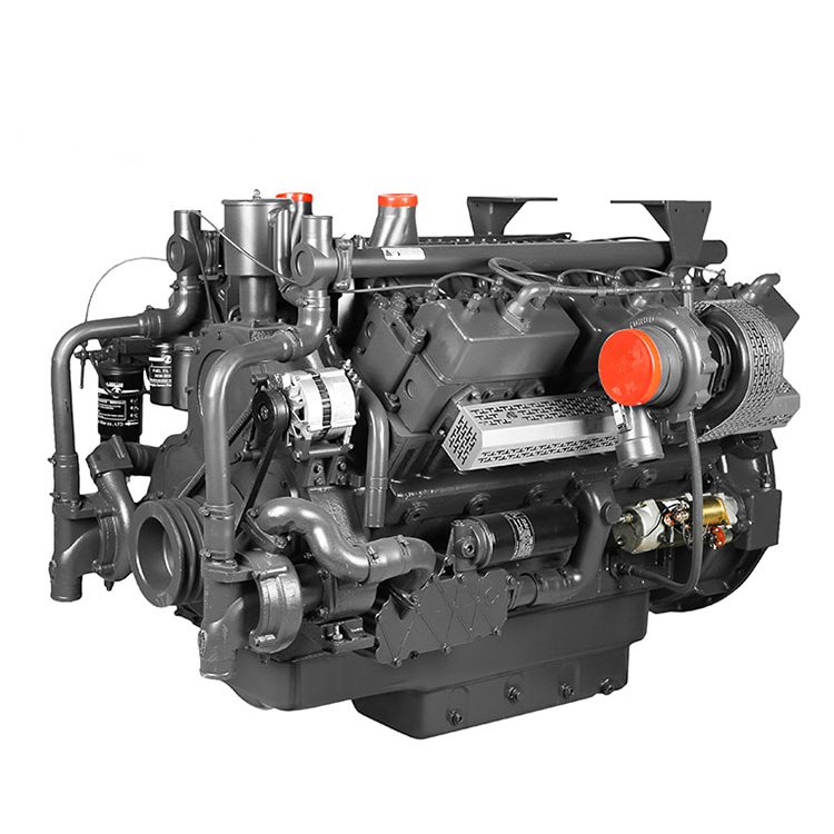 KAI-PU ISO Turbocharged Single Cylinder Diesel Outboard Engine Water-Cooled with Electric Start Boating Farming New Condition