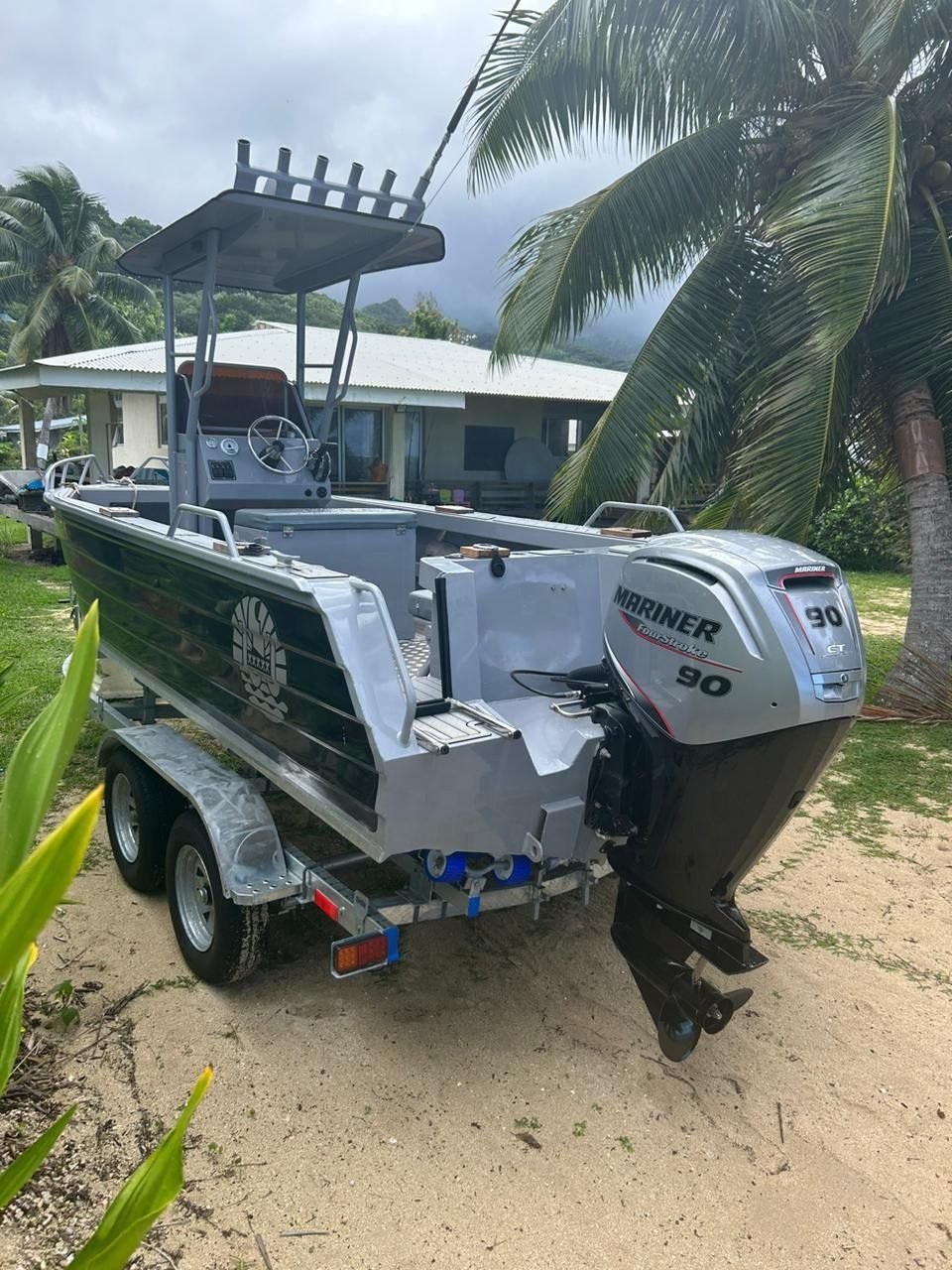 Lighting Boat Ocean Fishing Boat 17ft /19ft with Motor Service
