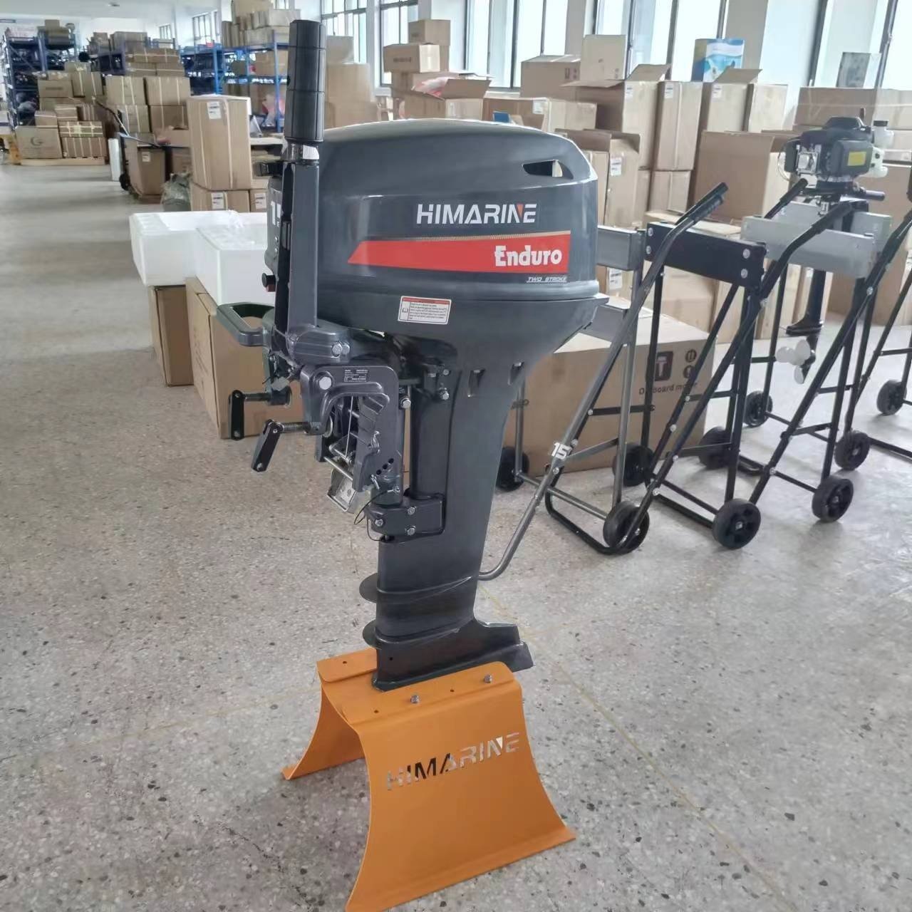 Factory Direct Sales 2 Stroke 15hp Gasoline Outboard Motor Like Yamaha 15 hp Boat Engine
