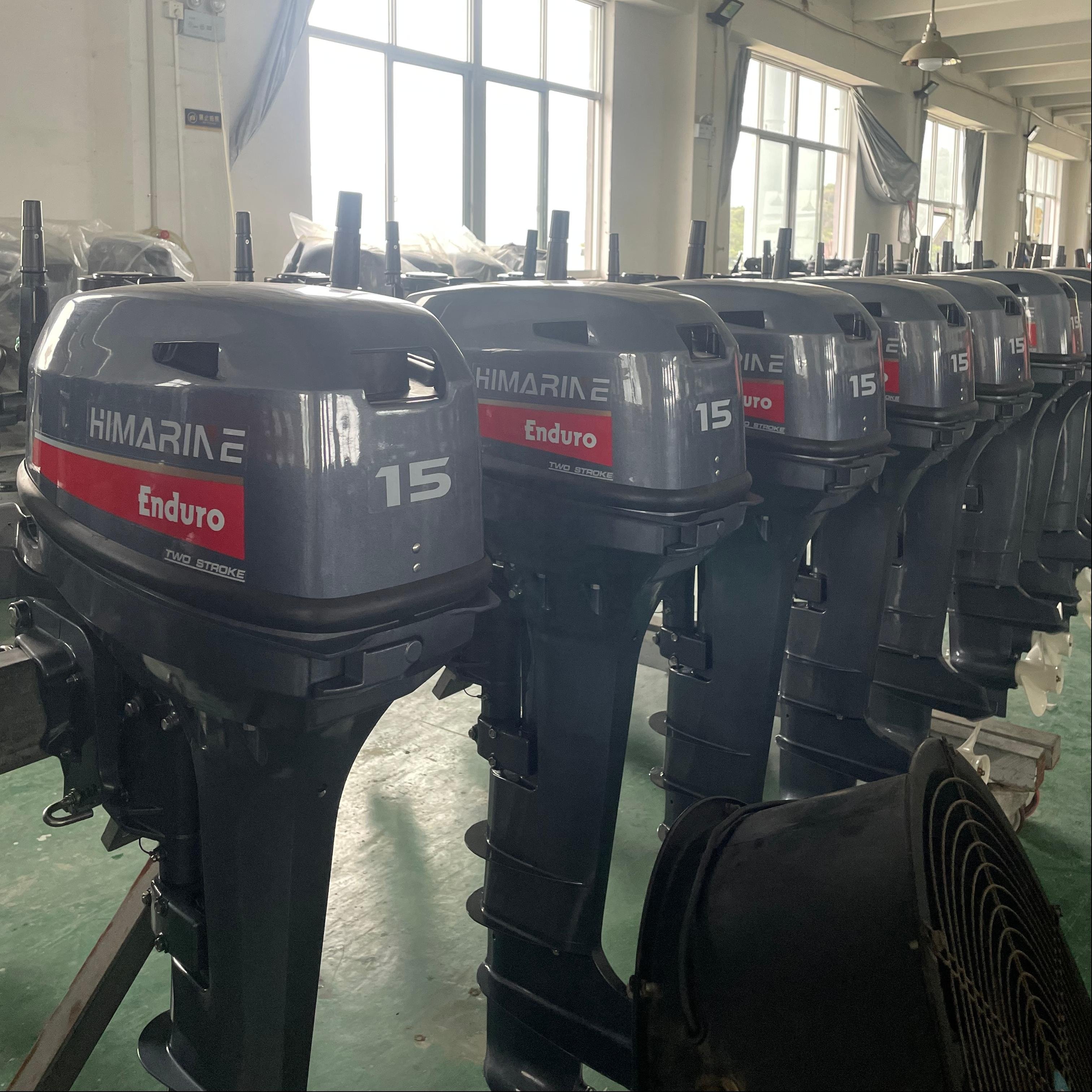 Factory Direct Sales 2 Stroke 15hp Gasoline Outboard Motor Like Yamaha 15 hp Boat Engine