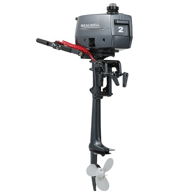 New 2HP Water-Cooling 2-Stroke Outboard Motors for Gasoline for Boat Engines