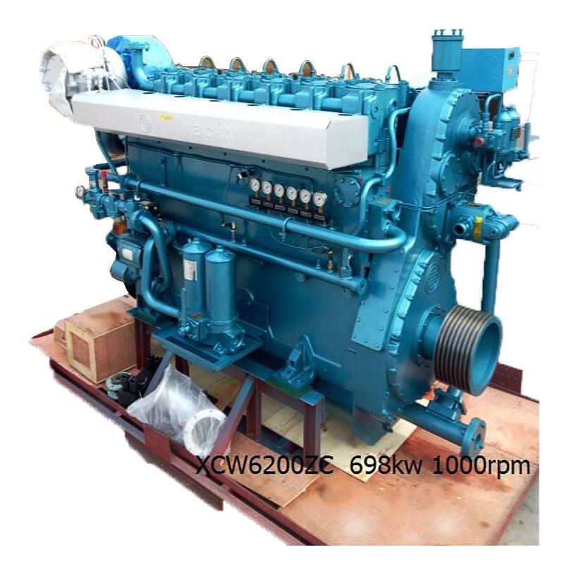 HIGH QUALITY ! Supply Weichai Genuine CW200 Series High Power Marine diesel Engine Inboard Moter