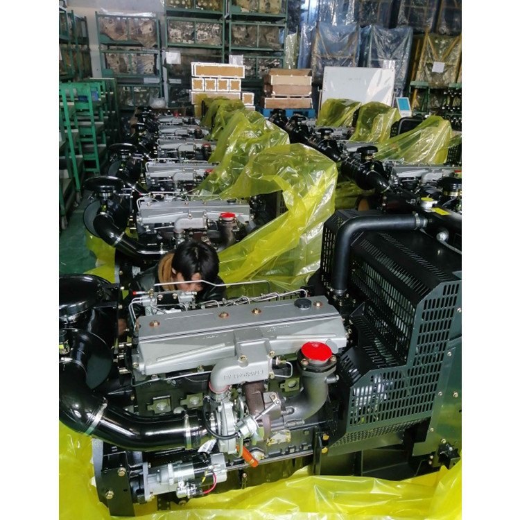 Lovol 1004TG/1006TG Industrial Engine 60Hz 80kVA Generator Set 4-Stroke 9L Marine Machinery Boat Construction Farm