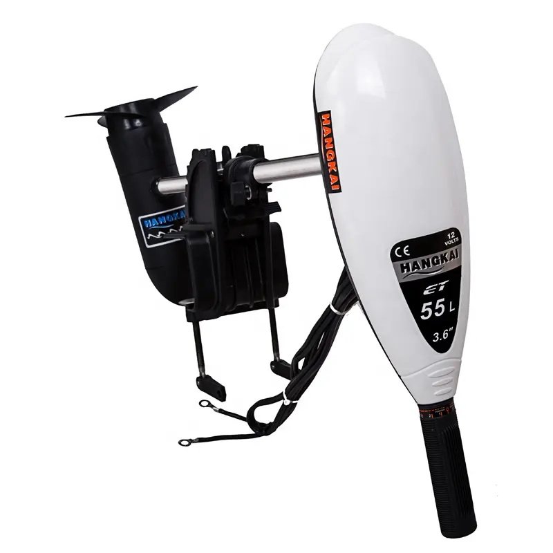 HANGKAI Powerful 12Velectric 55LBS Electric Outboard Engine Motor for Outdoor Fishing Boat