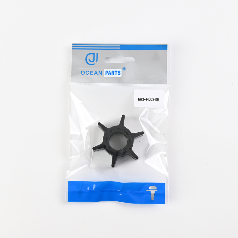 6H3-44352-00 697-44352-00 Water Pump Impeller for Yamaha Outboard 40HP-70HP Boat Parts Boat Engines Marine Engine Motor Parts