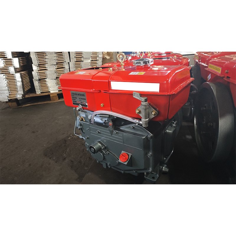Moteur diesel Monocylindre Horizontal Quatre Temps Refroidi Par Eau R180 De 7 CV
