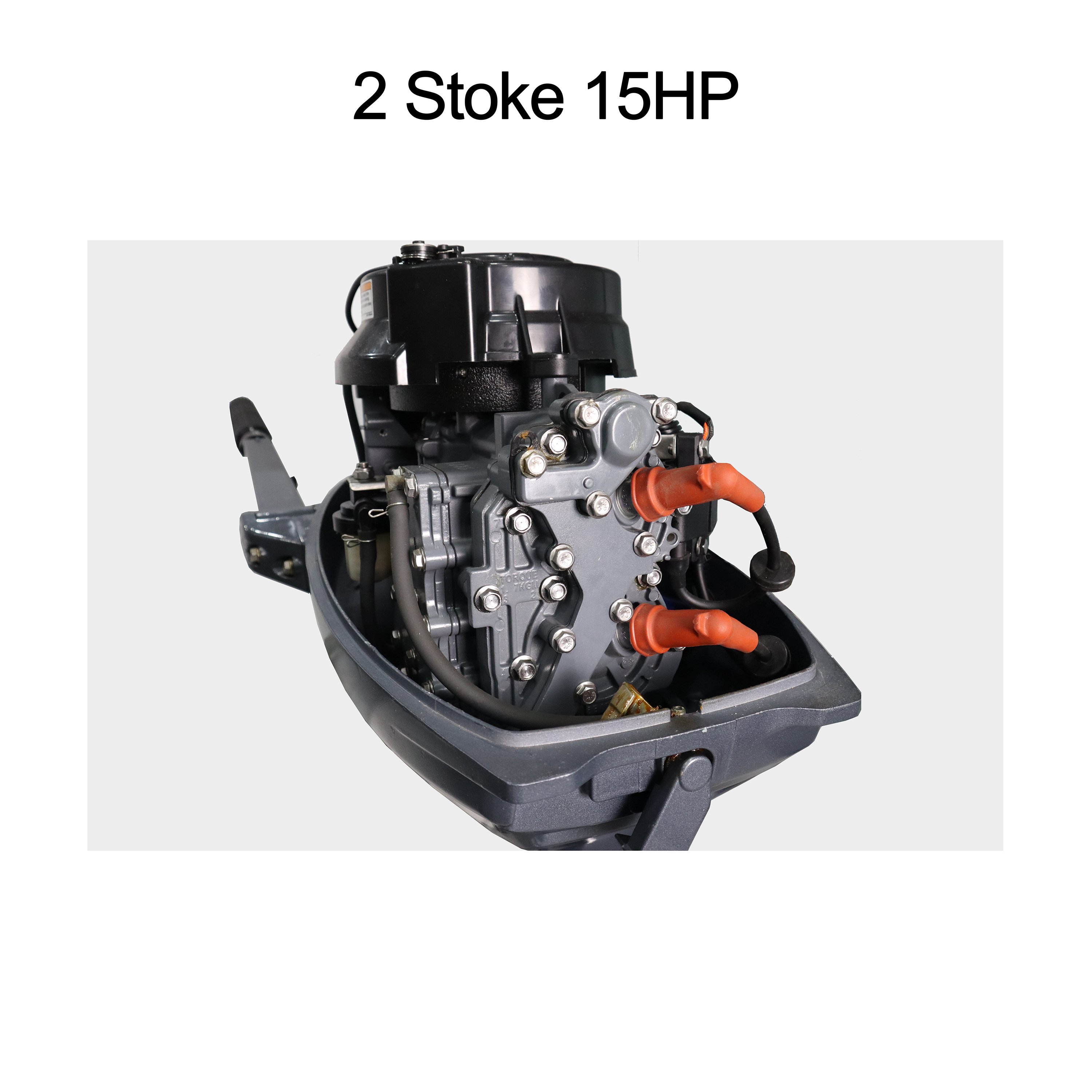 Laogen Enduro 15D Outboard Boat Engine Match Yamaha 15hp Outboard Motor 2 Stroke 6B4 Out Board Boat Motors 15hp Outboard Engine