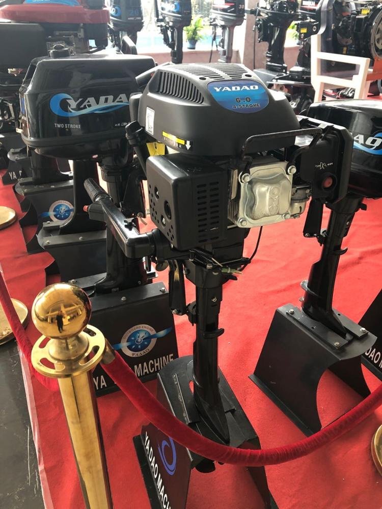 Small Boat Gasoline 6hp 4 Stroke Boat Engine for Inflatable Boat