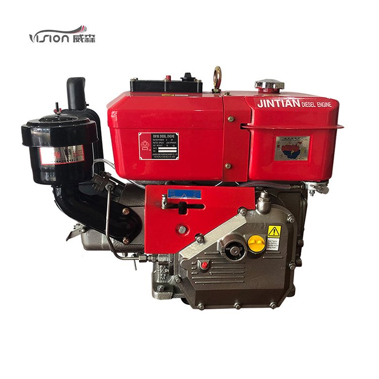 2300hp Single Cylinder Small Turbo Water Cooled diesel Engine for diesel Tractor / Water Pump Unit