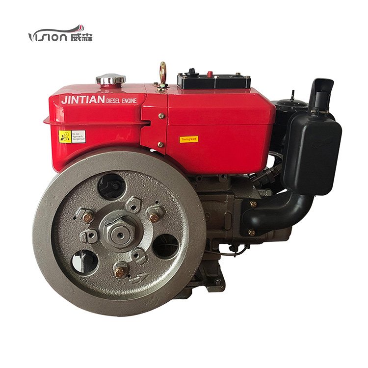 2300hp Single Cylinder Small Turbo Water Cooled diesel Engine for diesel Tractor / Water Pump Unit